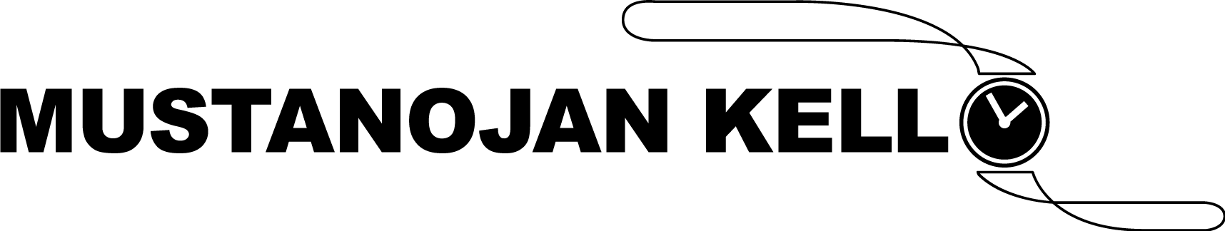 Mustanojan Kello Logo