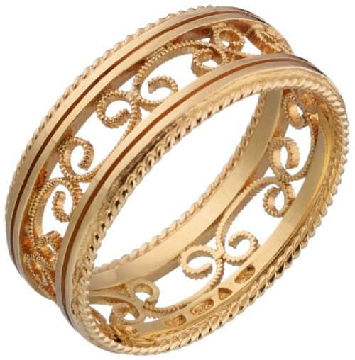 Kalevala Filigraani-sormus kulta