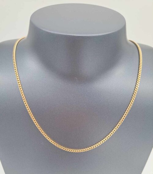 Kultainen panssariketju 55 cm