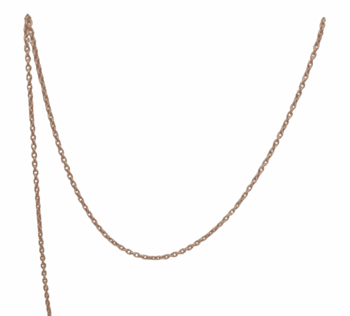 Kultainen riipusketju ankkuri 45 cm