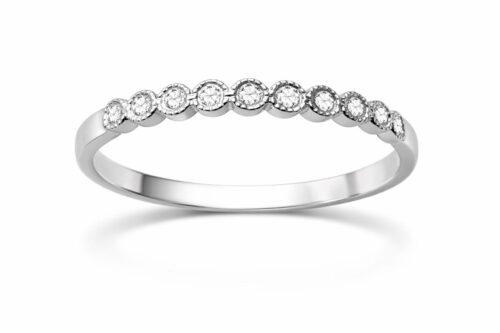 Valkokultainen timanttisormus V9081-05