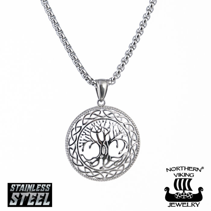 Northern Viking-Riipus "Shiny Steel Tree Of Life"
