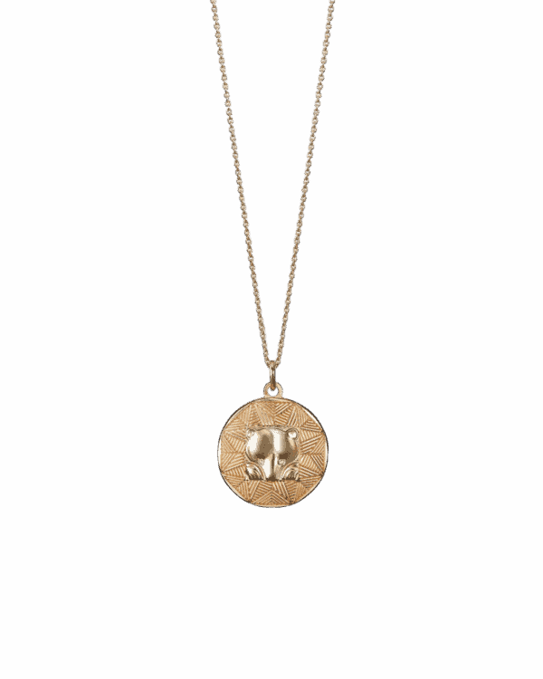 kalevala amuletti-riipus pohjankarhu pronssi