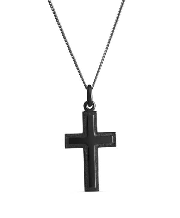 Hopeinen rippiristi TG 5668 3