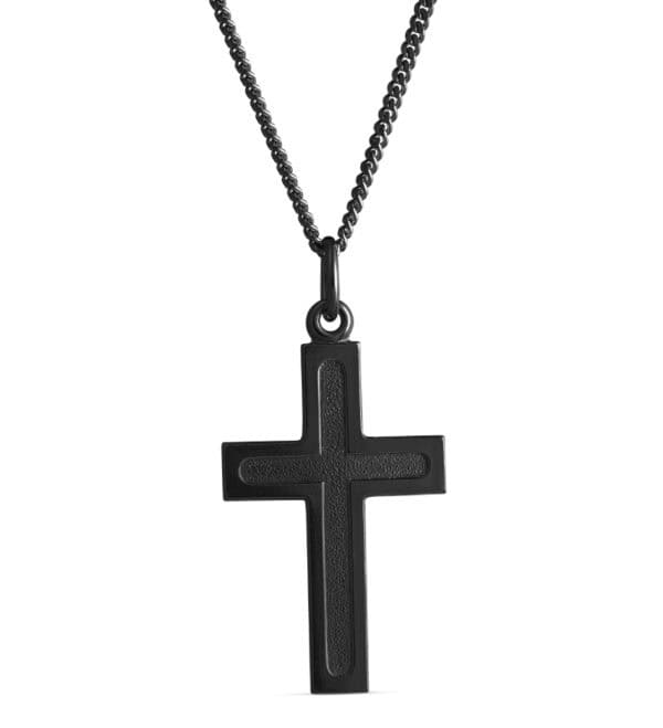 Hopeinen rippiristi TG 5678 3