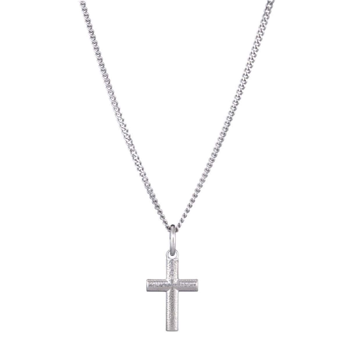 Hopeinen rippiristi SA505100000