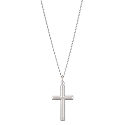 Hopeinen rippiristi SA505110000