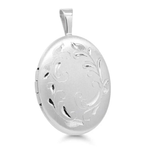 Hopeinen medaljonki SPL-60015