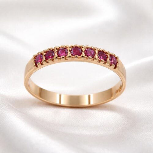 Kultainen rubiinisormus 09151RU