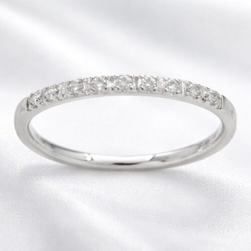 Timanttisormus valkokulta V9131-10