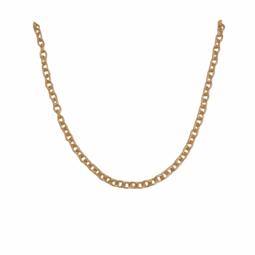 Hopeinen ketju kullattu 914650700