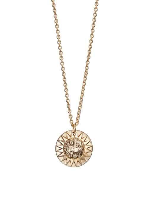 Kalevala Amuletti Aurinkoleijona-riipus iso pronssi