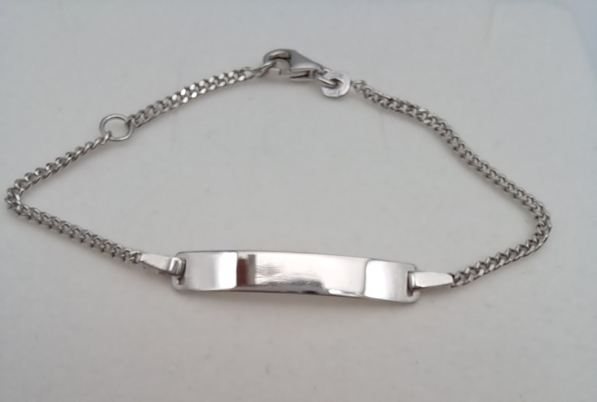 Lasten hopeinen rannekoru IT66747