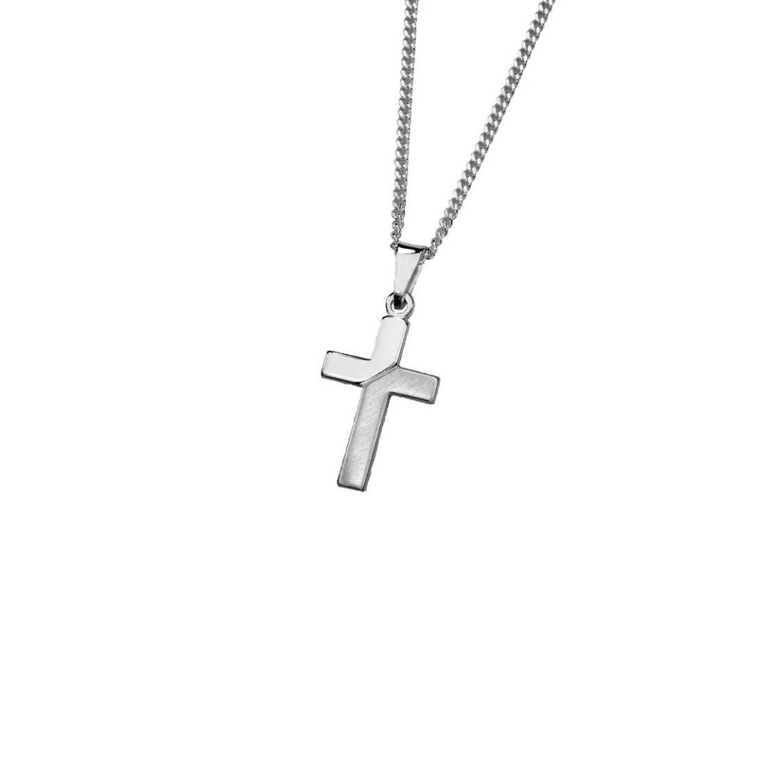 Hopeinen rippiristi 504800000