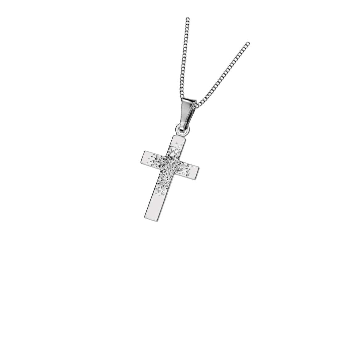 Hopeinen rippiristi 507100000