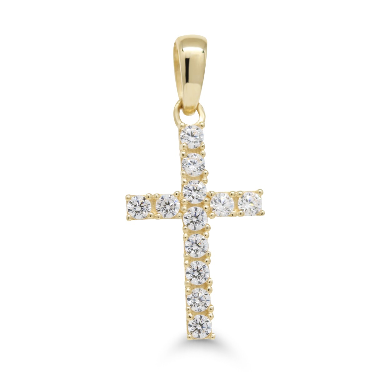 Kultainen rippiristi K-P64664Z