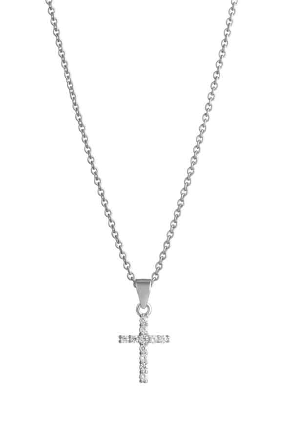 Hopeinen rippiristi 39500401500