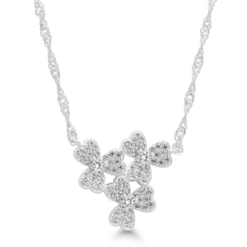 Beat of Love hopeinen kaulakoru BOL-N0692Z