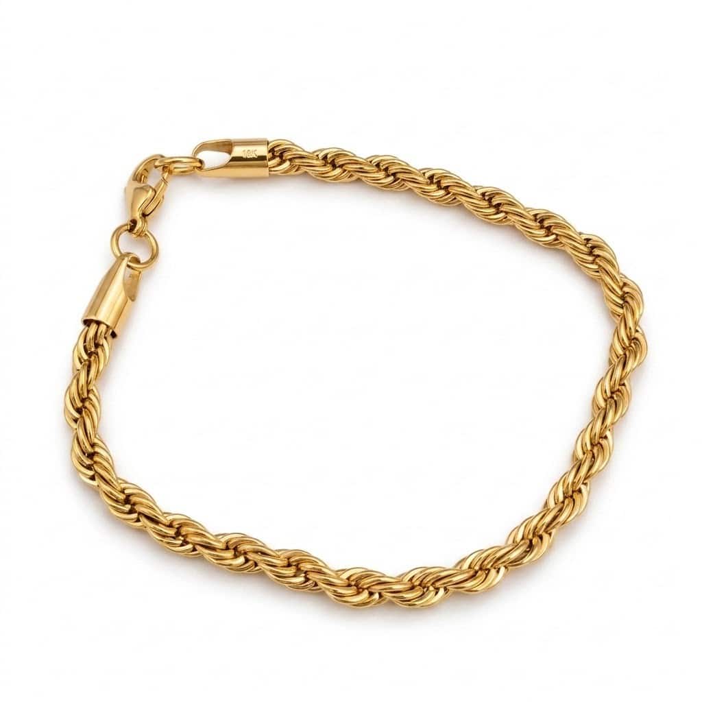 Rannekoru kullattu teräs cordell MHL0100G22,5 cm