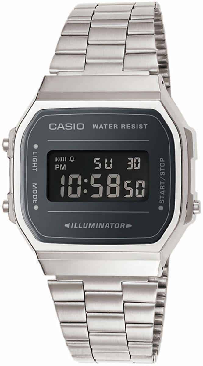 Casio M Teräs Vintage A168WEM-1EF