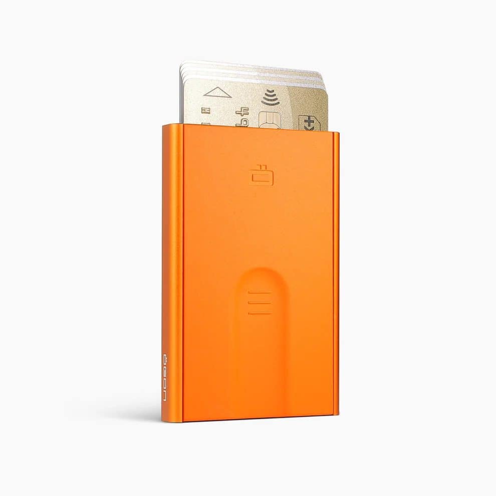 Ögon Slider Orange korttikotelo