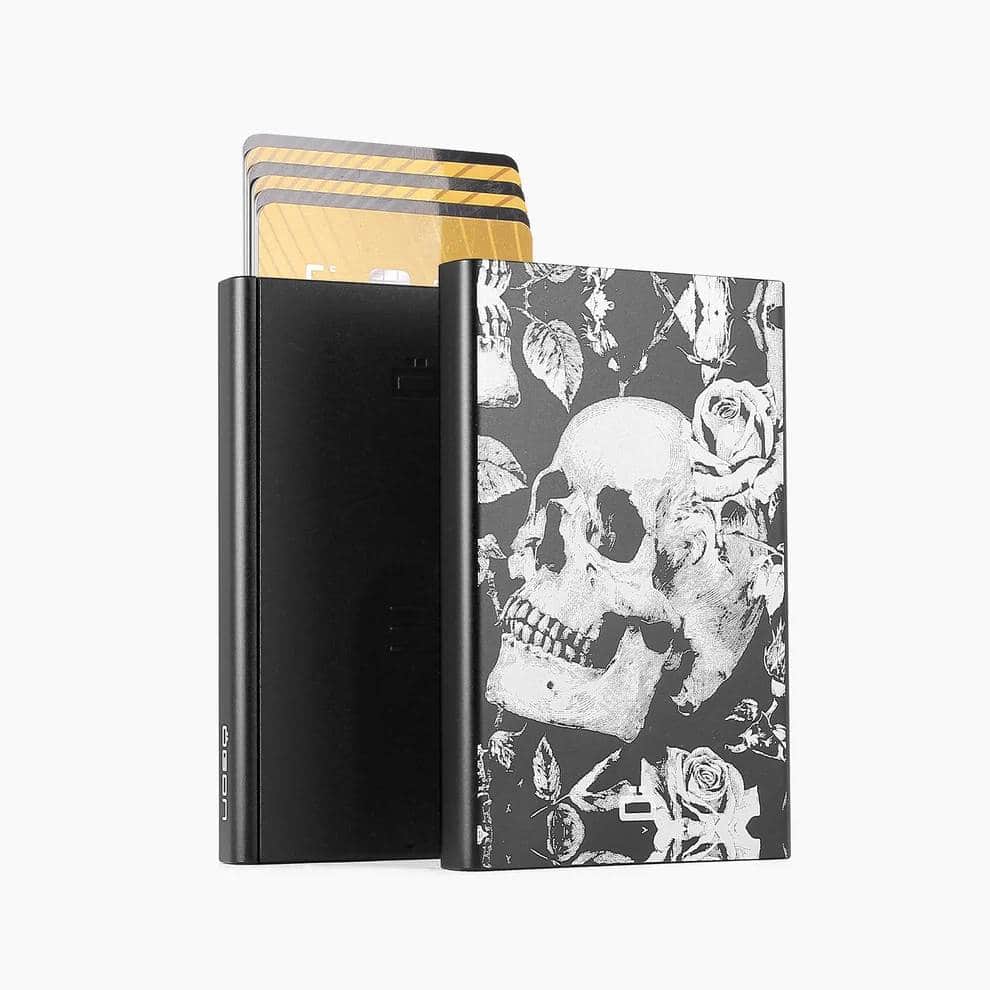 Ögon Slider Skull korttikotelo